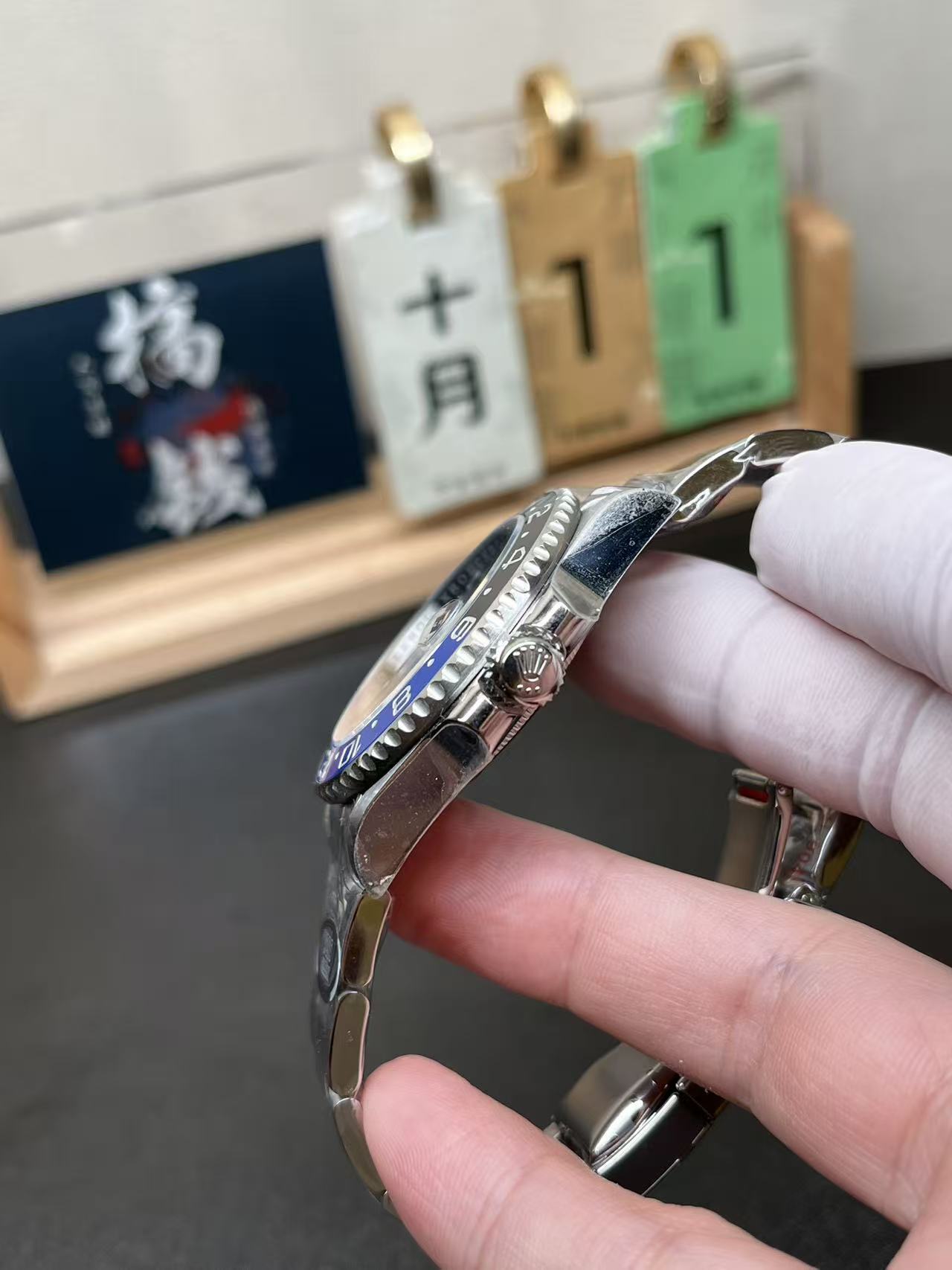Rolex 1:1 GMT Master II Batman Oyster Bracelet 126710BLNR B&P 2023