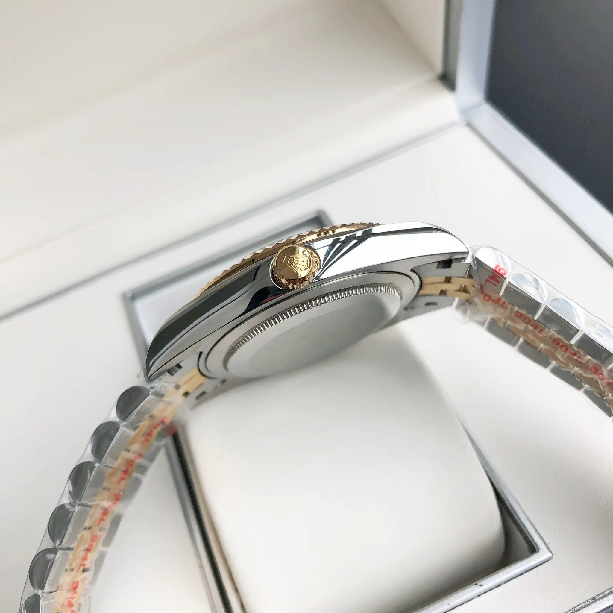 Rolex 1:1 Datejust 41mm – Black Dial Two-Tone Gold & Steel Jubilee