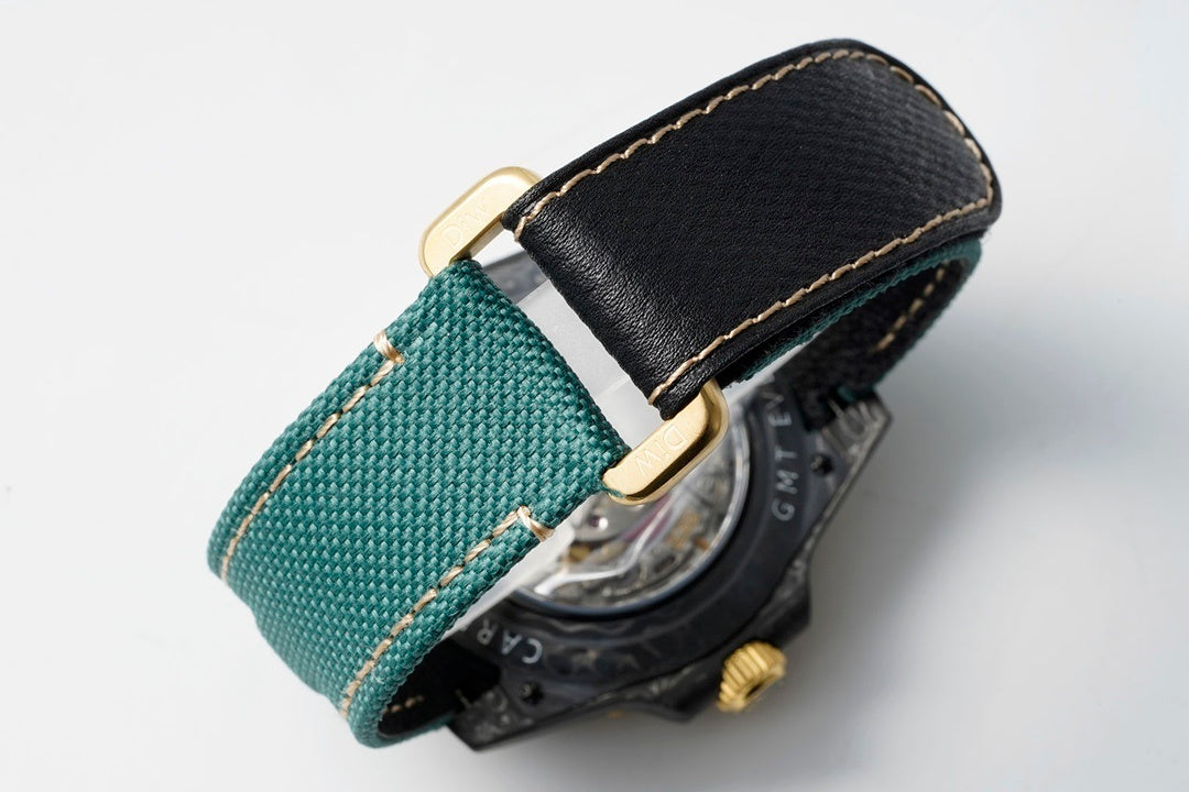 Rolex 1:1 GMT-MASTER II Diw Best Edition Green Fabric Strap