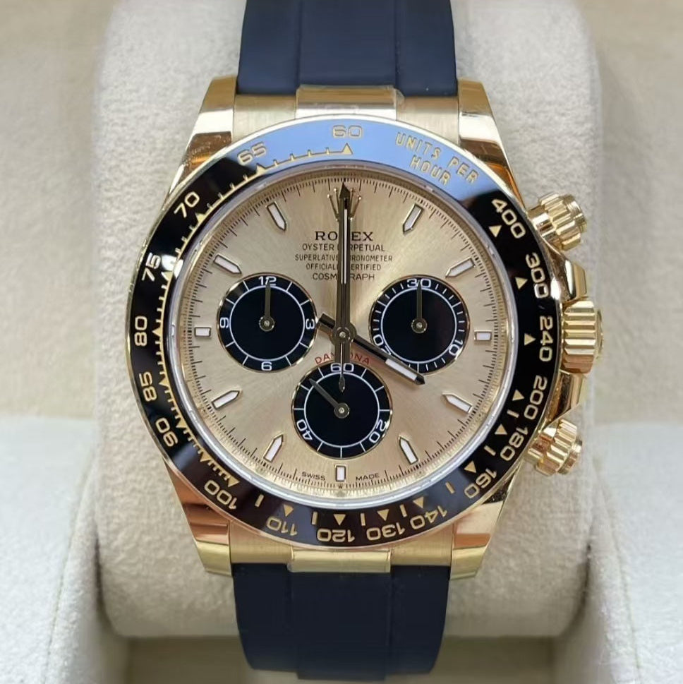 Rolex 1:1 Daytona 1261518LN Pikachu 18K Yellow Gold 2024 B&P Oysterflex