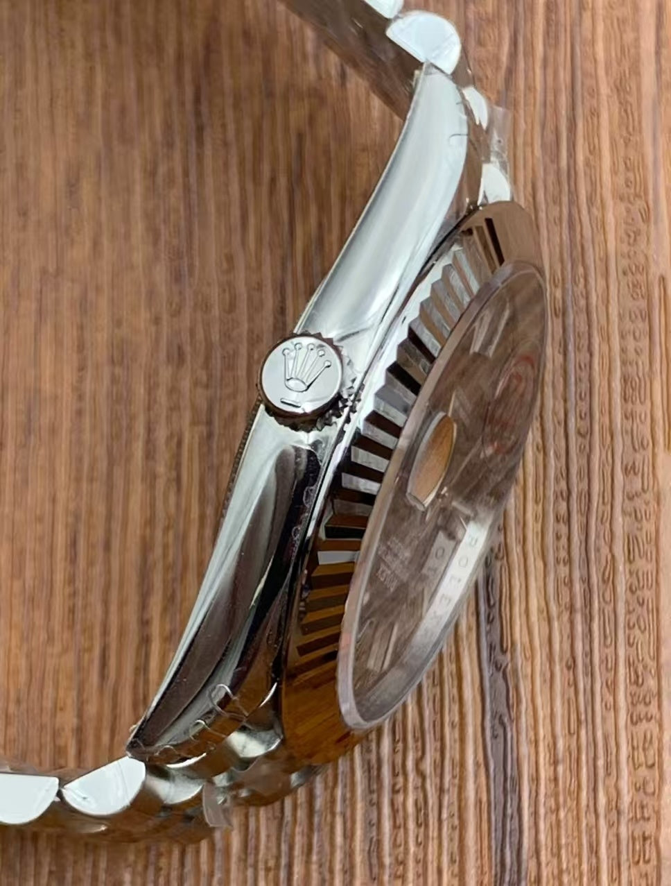 Rolex 1:1 Datejust 41mm Fluted Bezel Blue Index Dial Jubilee