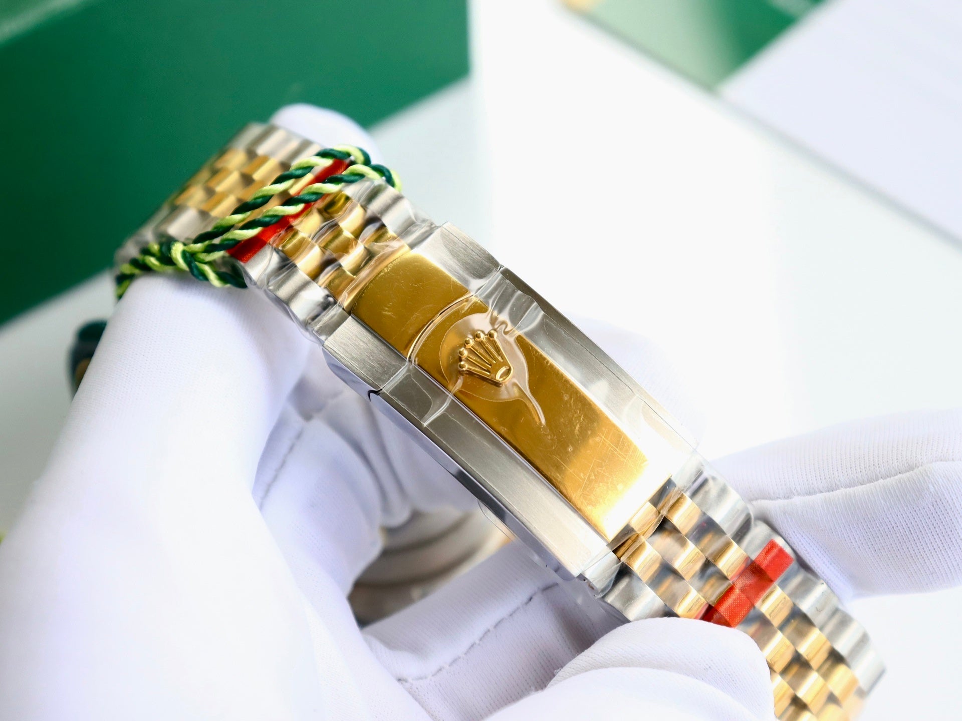Rolex 1:1 Datejust Wimbledon 41mm Steel & 18k Yellow Gold