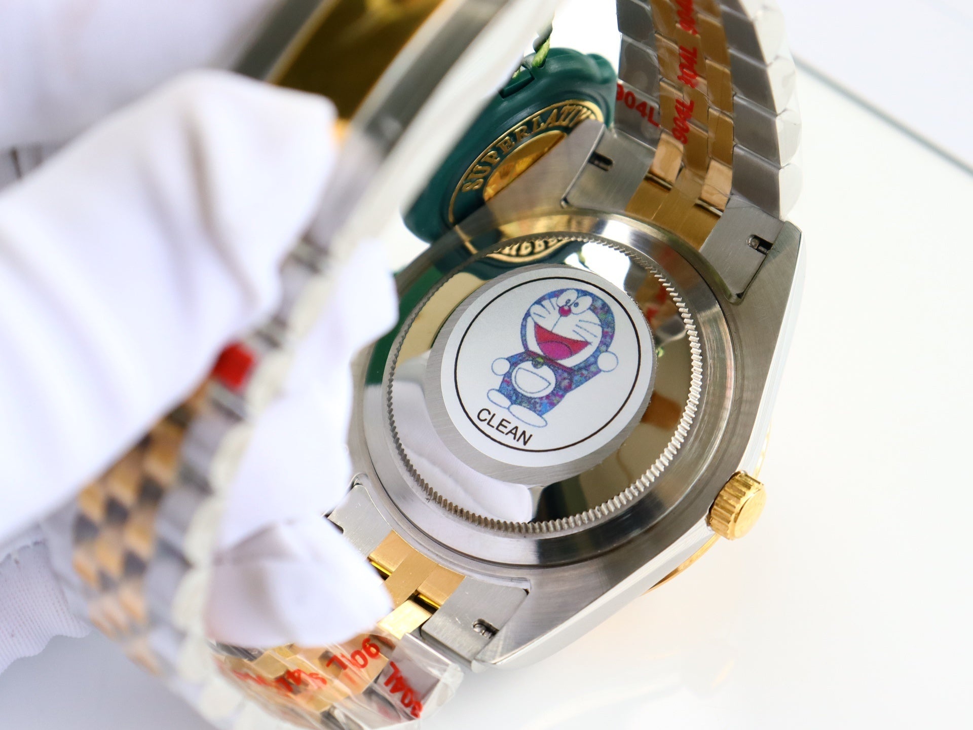 Rolex 1:1 Datejust Wimbledon 41mm Steel & 18k Yellow Gold