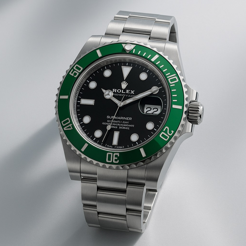 Rolex 1:1 Submariner Date “Starbucks” – Black Dial with Green Bezel (41mm)