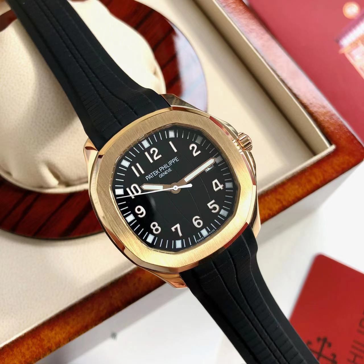 Patek Philippe 1:1 Aquanaut 5167R-001 Brown Dial Rose Gold