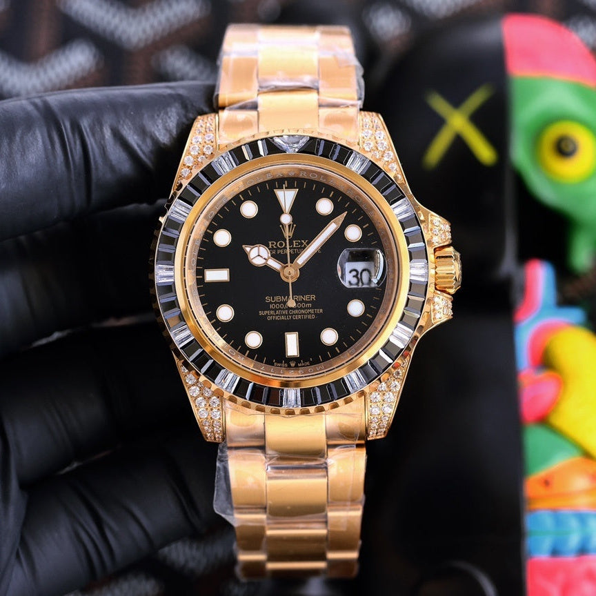 Rolex 1:1 Submariner Gold Diamond