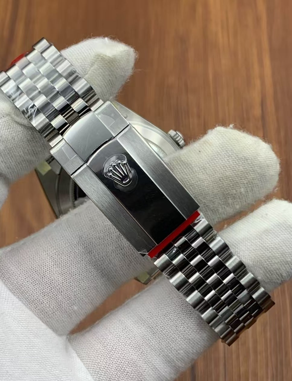 Rolex 1:1 Datejust 41mm Fluted Bezel Blue Index Dial Jubilee